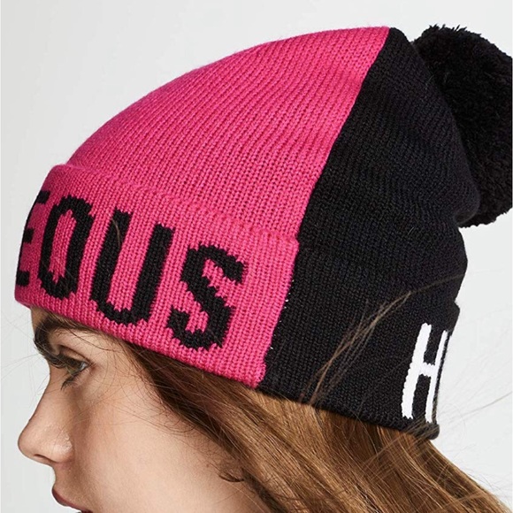 NWT Kate Spade Hello Gorgeous winter beanie - Picture 4 of 7